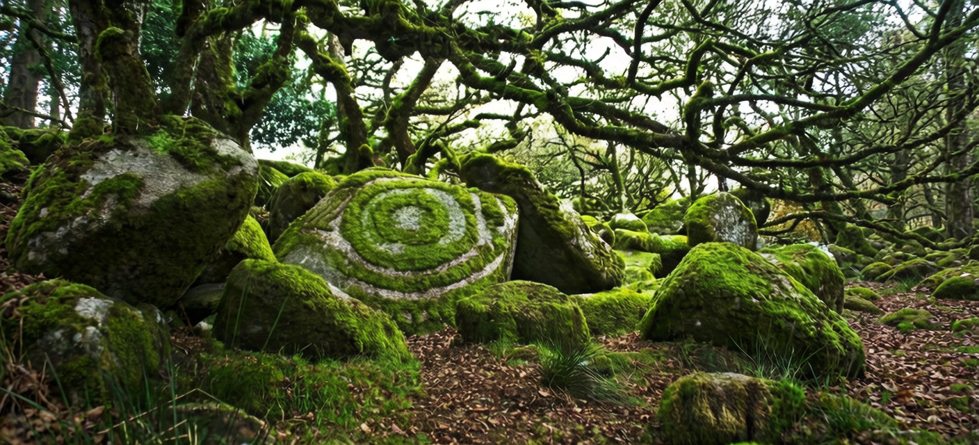 Enchanted forest creek